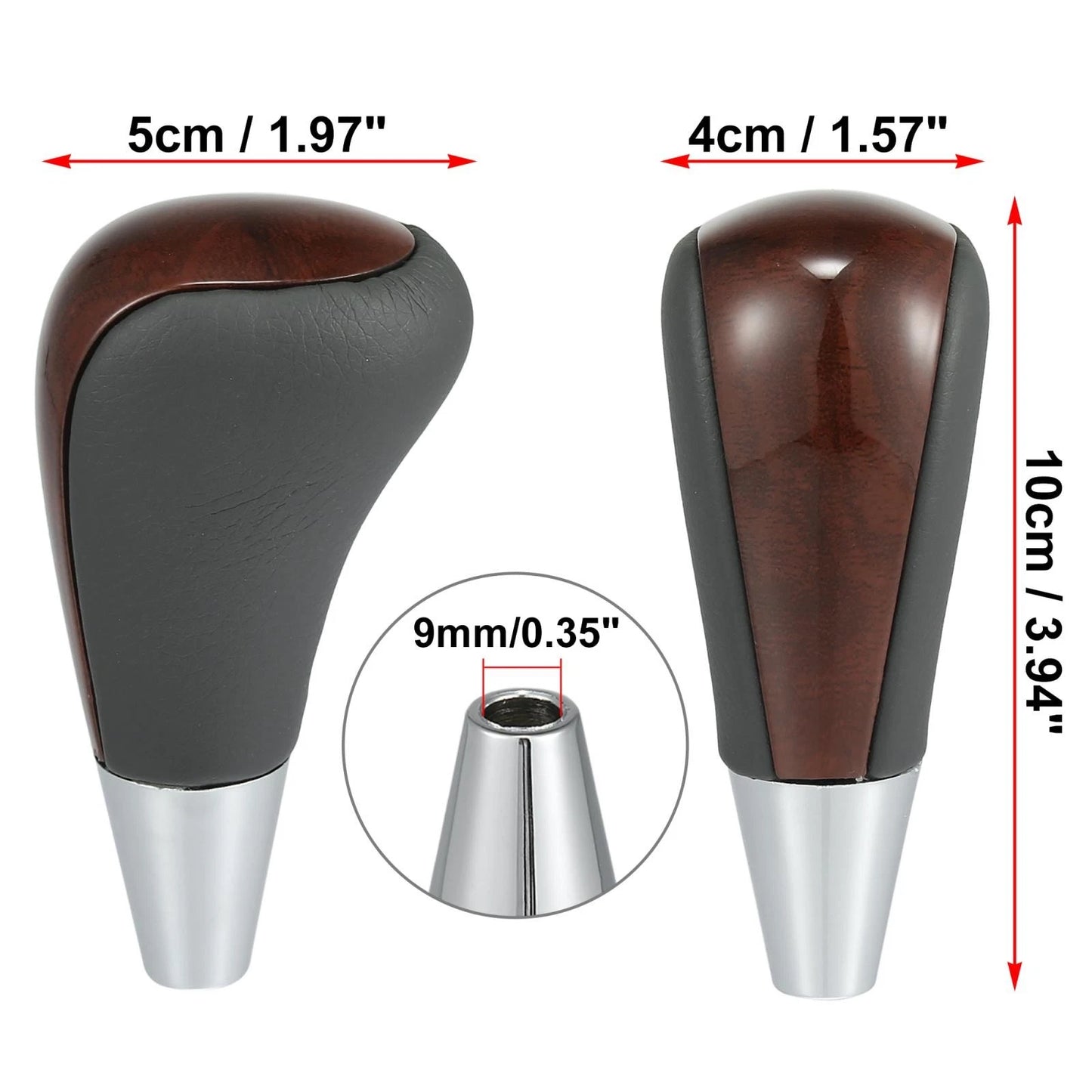 Gear Shift Knob for Toyota Camry & Lexus (2007-2011) - Wood Pattern Gray