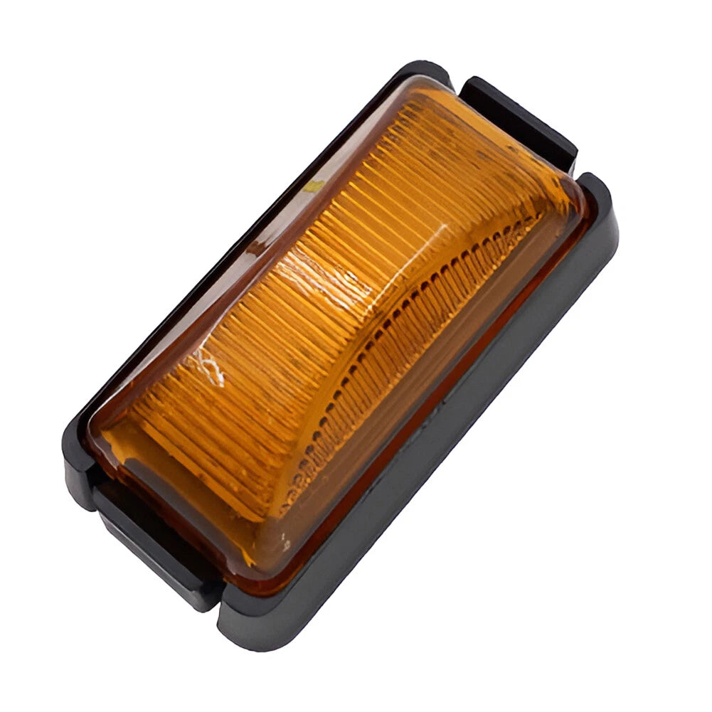 6 x 6-LED Amber Side Marker Lights for Car Truck RV