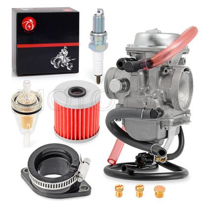 Carburetor & Intake Manifold for Kawasaki KLF300-B Bayou 300 2x4 (1996–2004)