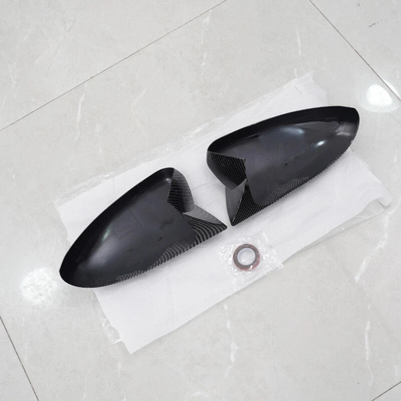 Carbon Black Side Mirror Cap Covers for Subaru BRZ, Toyota GR86 (2022-2024)