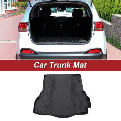Cargo Liner Rear Trunk Mat for Ford Fusion (2017-2020) Diamond Pattern TPE