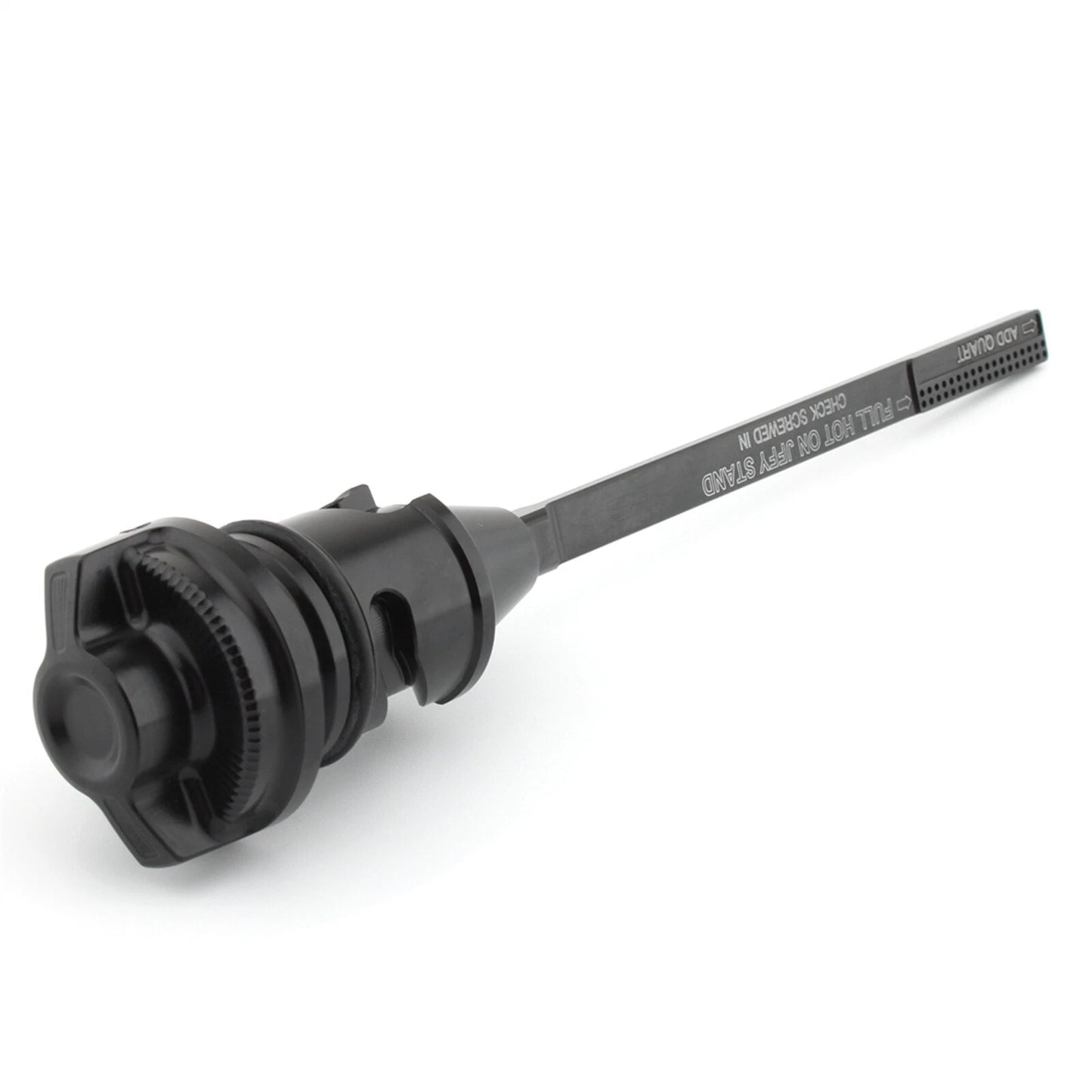 Black Oil Dipstick Fill Plug for Harley Softail (2018-2021)