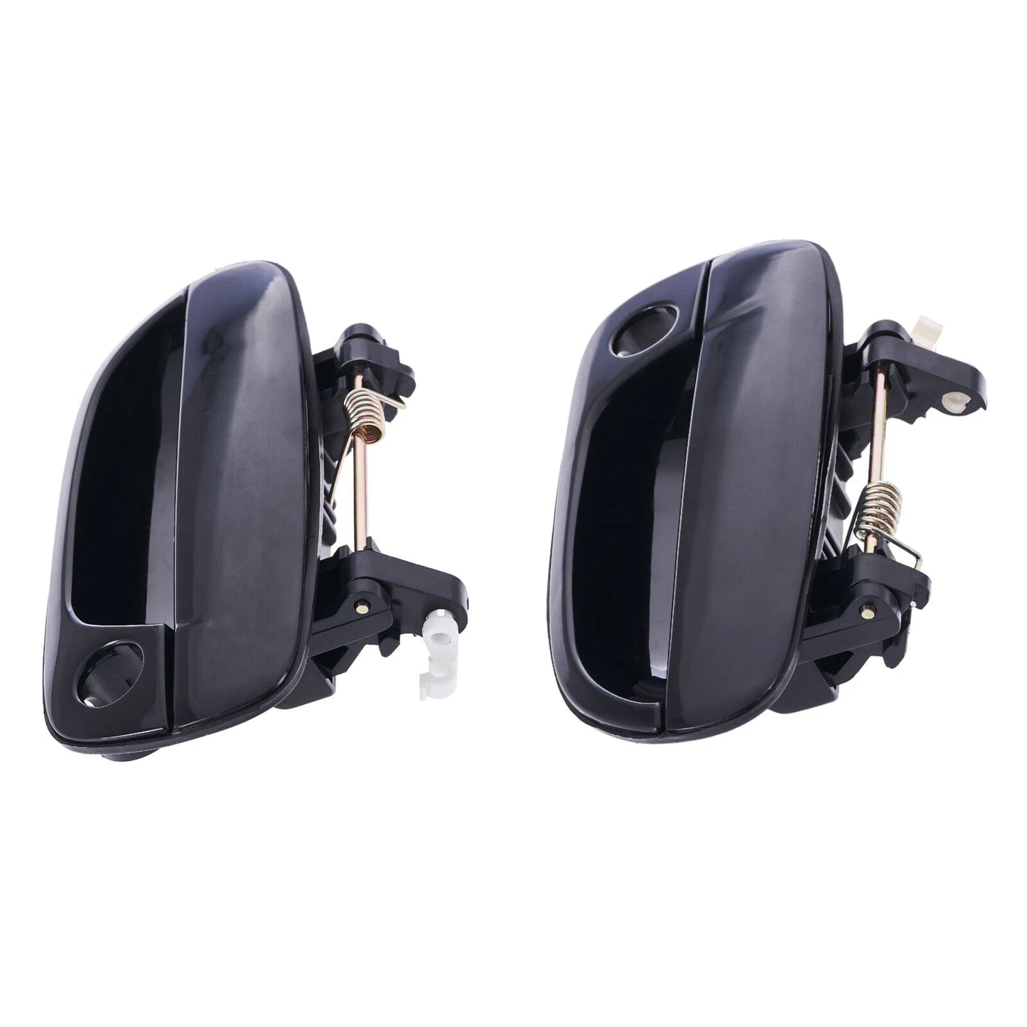 Outer Door Handle Set of 2 for Hyundai Accent LC (2000-2006) Black