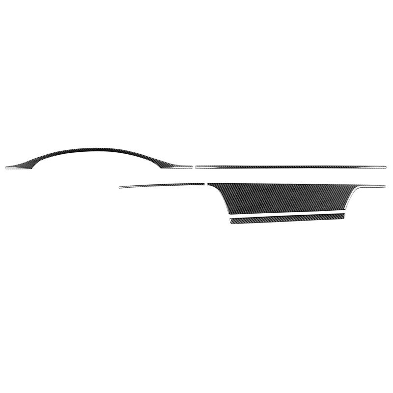 Soft Carbon Fiber Dashboard Panel Trim Kit for Porsche 911 992 2019-2023