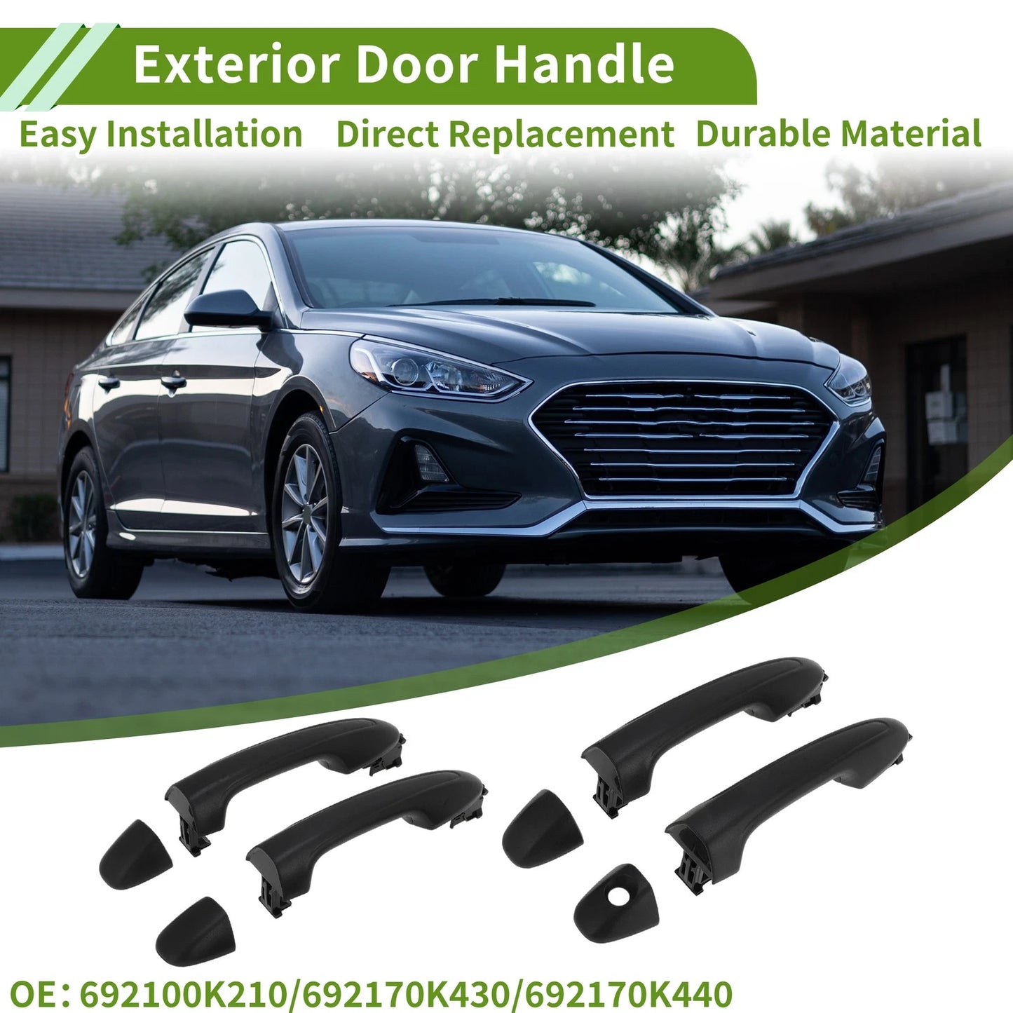 Car Door Handle 1 Set for Toyota HILUX FORTUNER