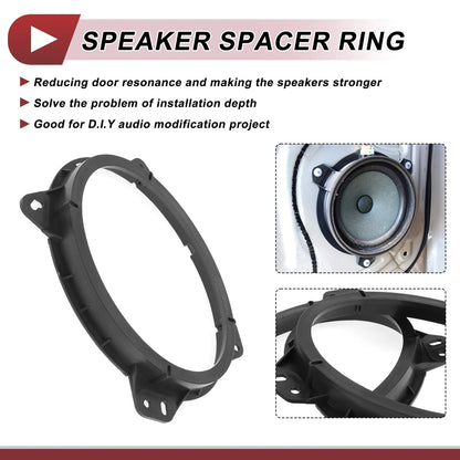 6"x9" Speaker Spacer Rings Adaptors for Toyota 4Runner (2003-2009)