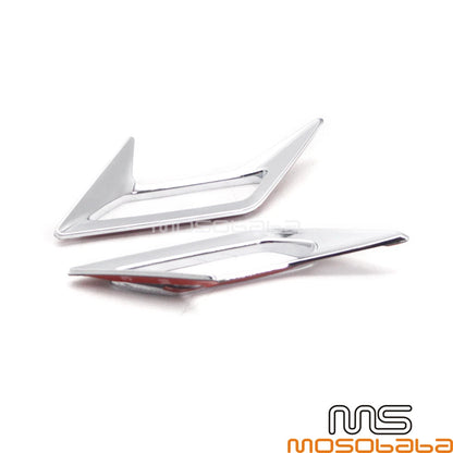 Chrome Front Fender Vent Trims for Honda Goldwing DCT Tour (2018-2023)