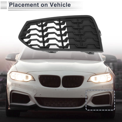 Left Front Fog Light Grill for BMW 2 Series F22 (2012-2017)