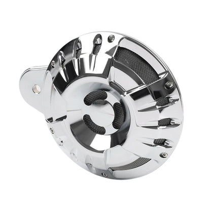 110dB Horn Speaker Cover Chrome for Harley Touring Glide Big Twin (1991-2023)