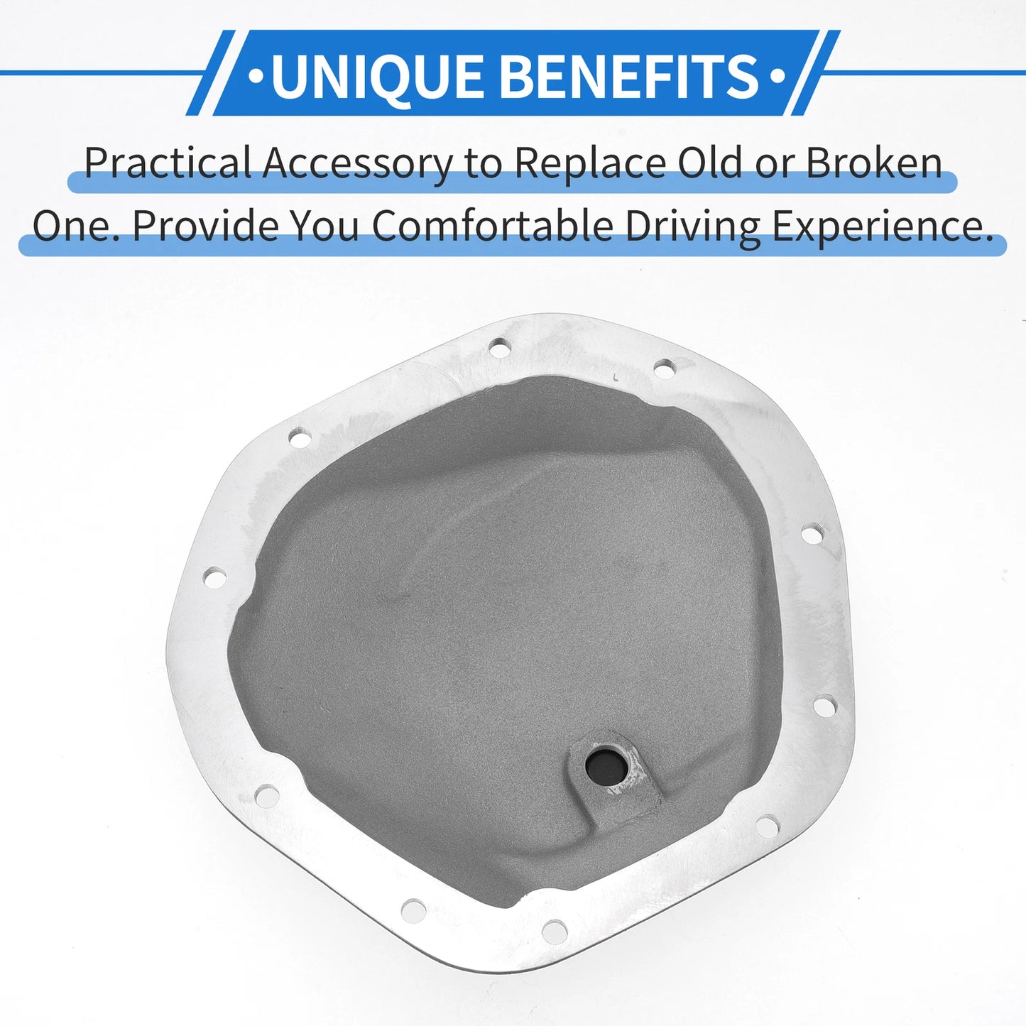 Differential Cover with Gasket Bolts for Chevy GM Ford Dana 44 (1941-2003)
