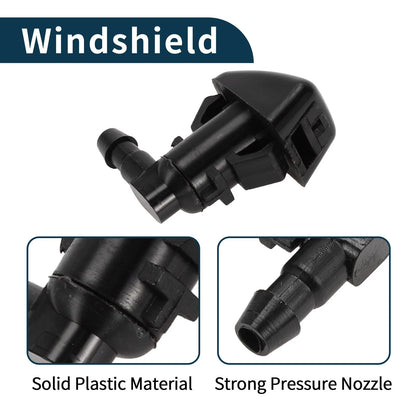 Windshield Washer Nozzle & Gasket, Fluid Hose for Jeep Grand Cherokee (1993-2023)