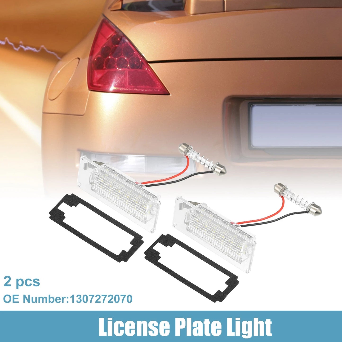 LED License Plate Lights for Peugeot Boxer (2005-2020)