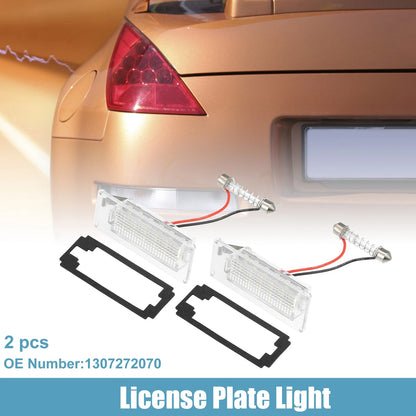 LED License Plate Lights for Peugeot Boxer (2005-2020)
