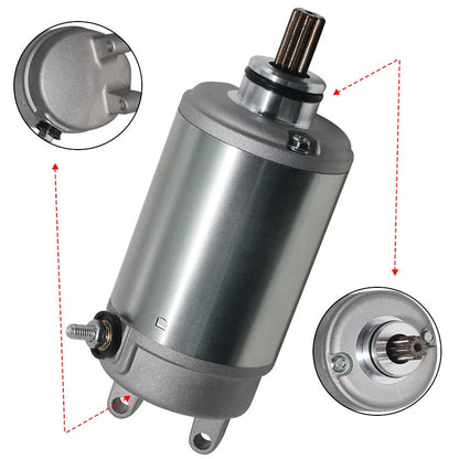 Starter for Kawasaki ZX600 Ninja ZX-6R, ZR400, ZRX, ZX500, ZZ-R500, ZZR400, ZZ-R600 (1995-2008)
