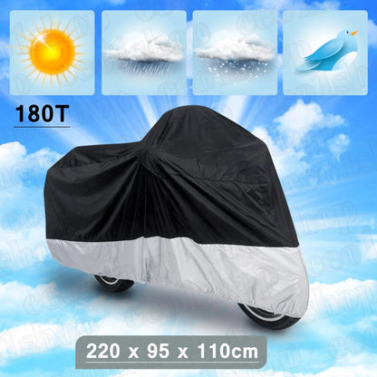 L Outdoor Motorcycle Cover for Kawasaki Ninja 250 250R