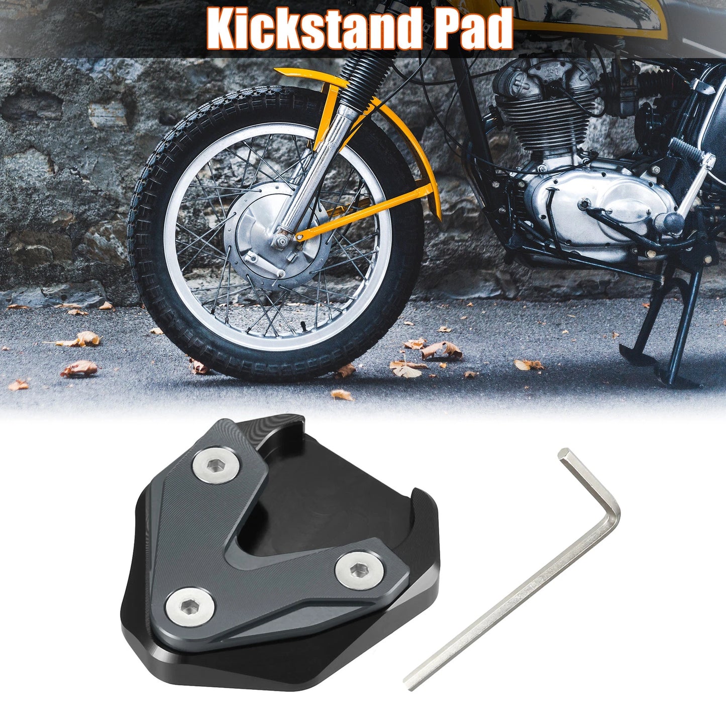 Motorcycle Kickstand Pad for HONDA CB1300 (2020-2023)