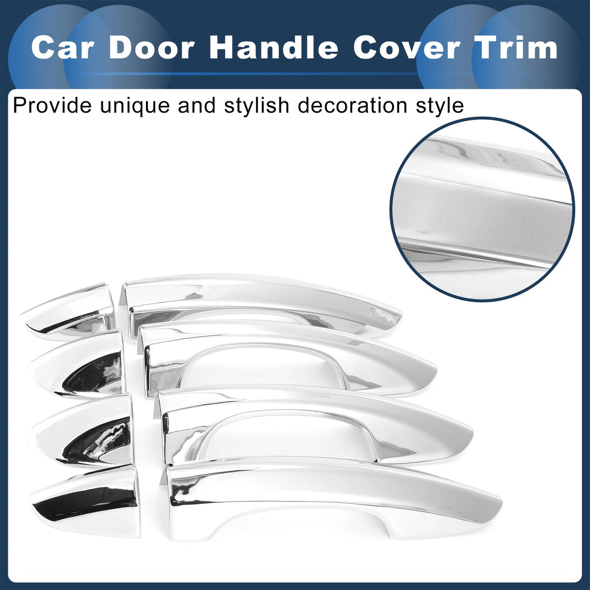 Car Door Handle Cover Trim for Ford Mondeo (2015-2023)