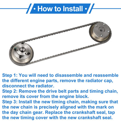 Timing Chain Kit for KIA Soul Forte Cerato I30 2.0L (2010-2013)