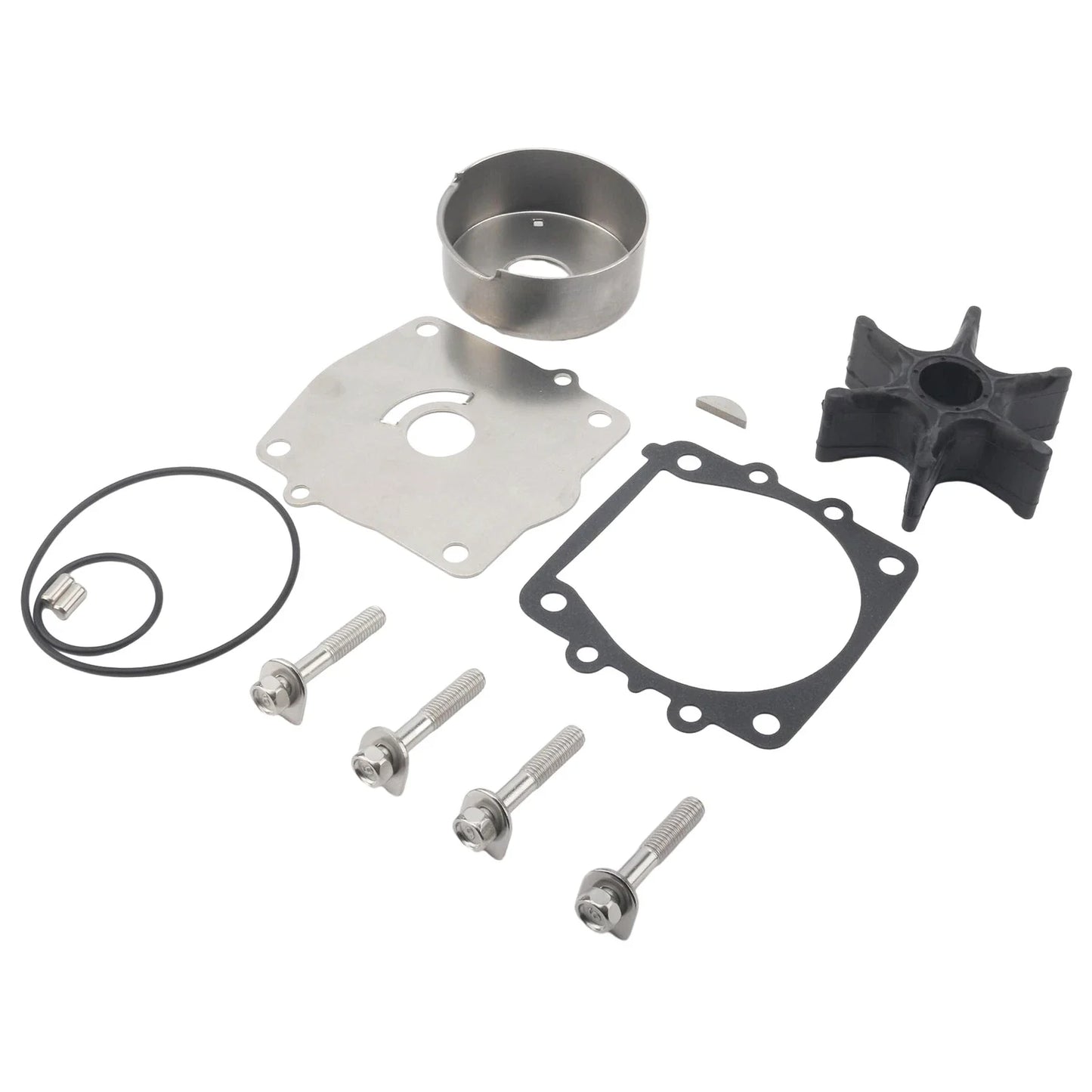New Water Pump Impeller Kit for Yamaha 2-Stroke 115-130HP Outboard