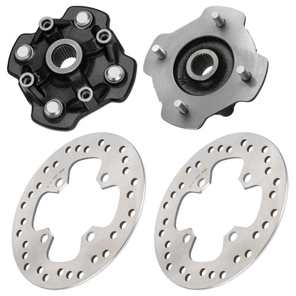 Front Wheel Hub & Brake Disc for Honda Foreman Rubicon 500 TRX500FA/FM 15-19