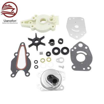 Water Pump Impeller Kit for Mercury Mariner 6/8/9.9/15HP 2-Stroke