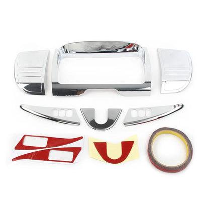 Tri Line Gauge Stereo Accent Set for Harley Touring Electra Street Glide (2014-2022)
