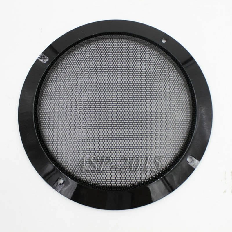 6.5" Speaker Cover Panel Coaxial Steel Sub Mesh Grills Cover 185mm Black Frame