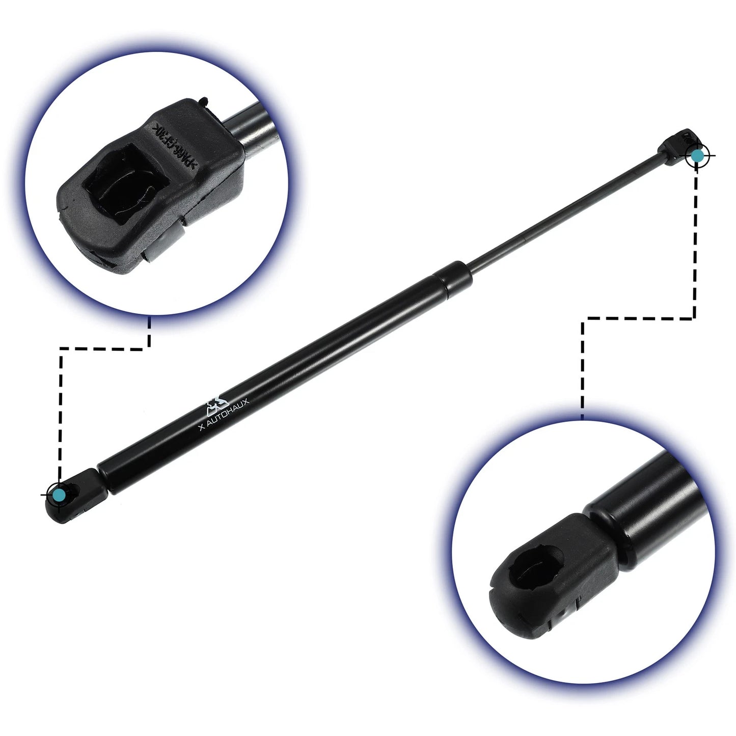 2 x Front Bonnet Gas Lift Supports for Toyota (2010-2015)