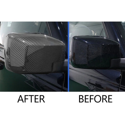 Carbon Fiber Style Side Mirror Covers for Ford Bronco (2021-2023)
