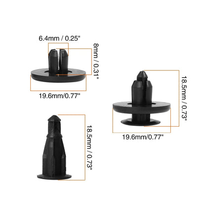 20 x Front Guard Liner Push Type Clips for Toyota Scion (2004-2016)