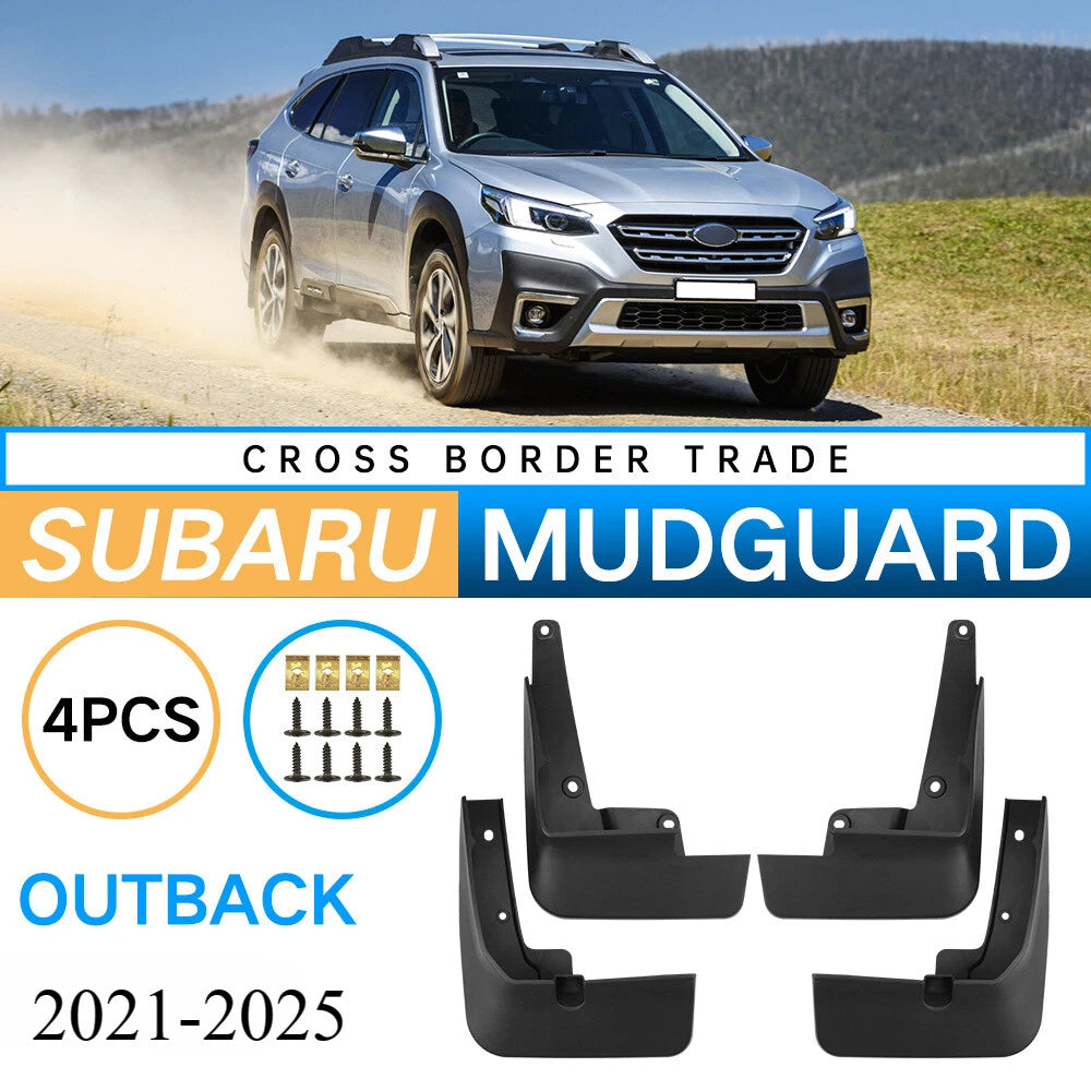 4 x Fender Soft Fender Modification for Subaru Outback (2021–2025)