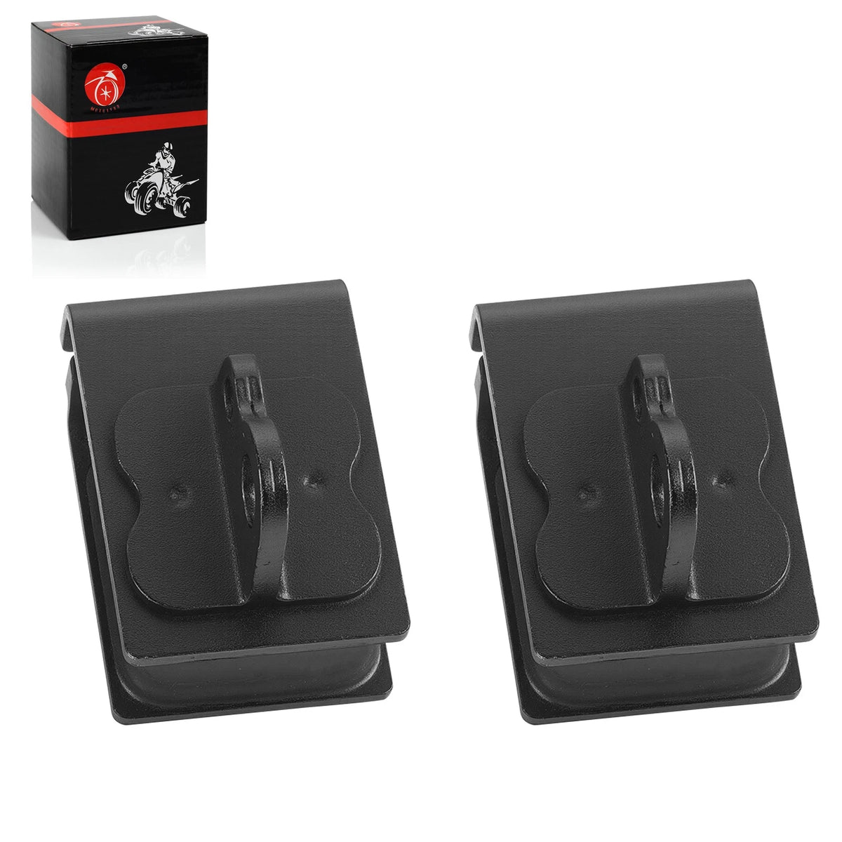 2PCS Engine Mount Rubber Damper Kit for Yamaha Kodiak/Grizzly 450/550/700 07-24