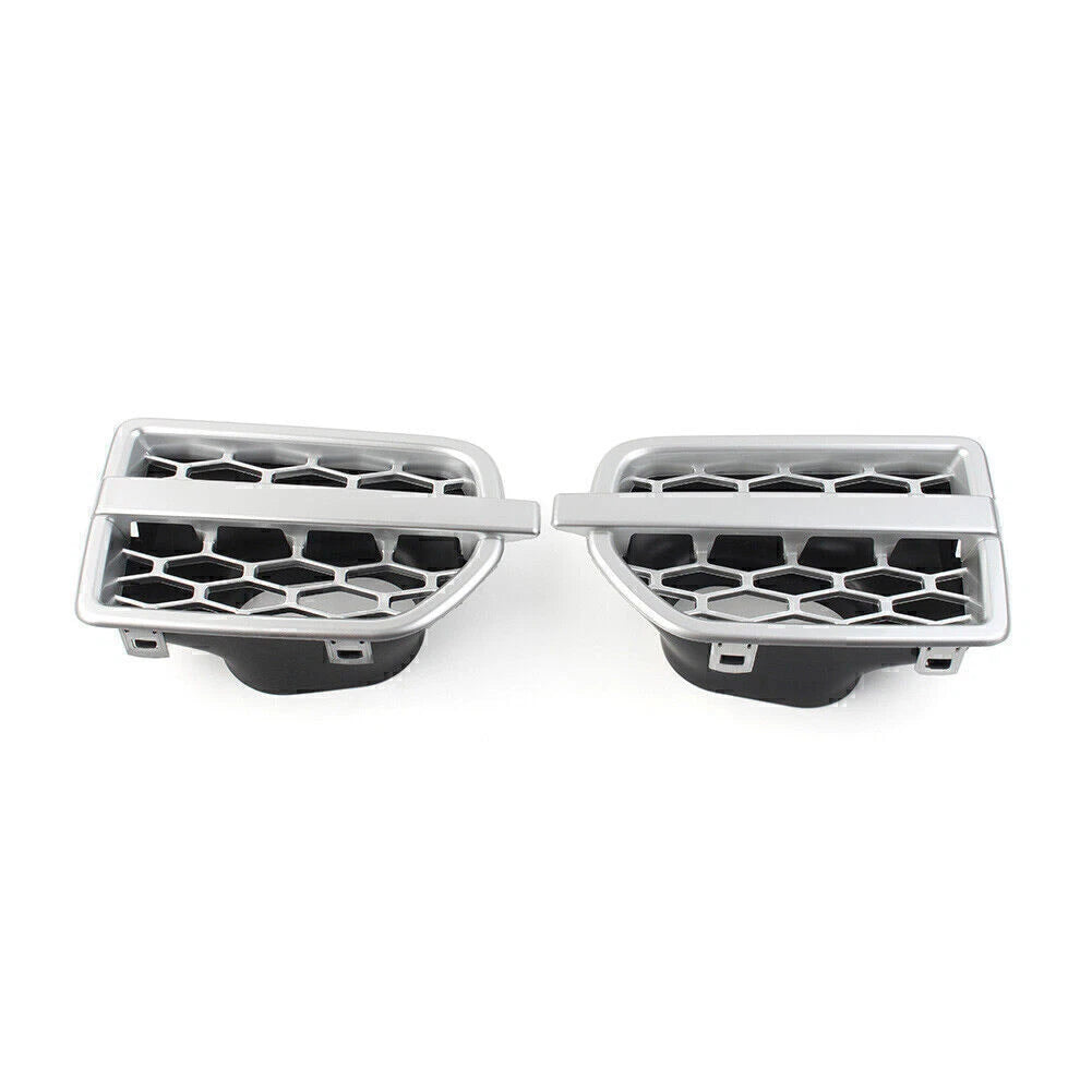 Silver Front Grille Air Intake Vent for Land Rover LR4 (2010-2016)