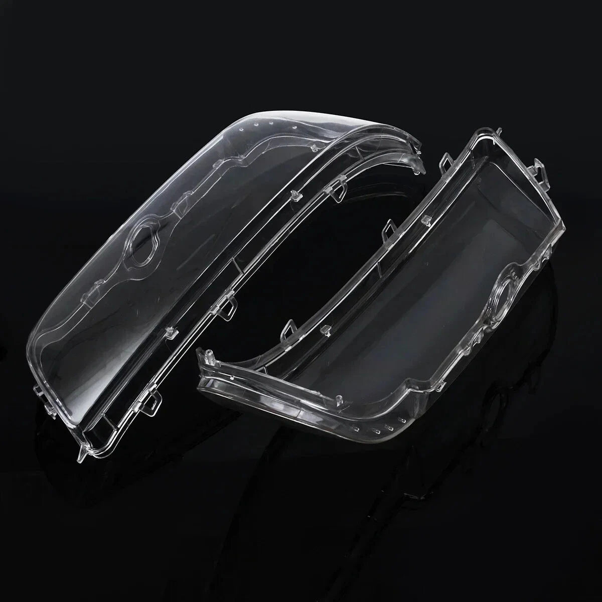 Clear Headlight Lens Covers for 1996-2003 BMW E39 528i 540i 525d (2x)