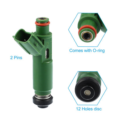 4 Pcs Fuel Injector Nozzle for Toyota Corolla 1.8L (1999-2006)