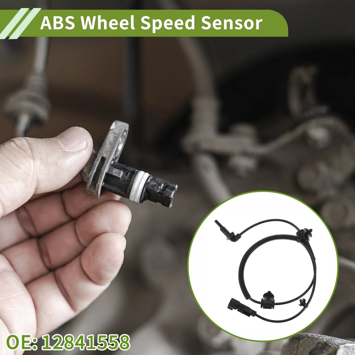 2 x ABS Wheel Speed Sensor for Buick Regal