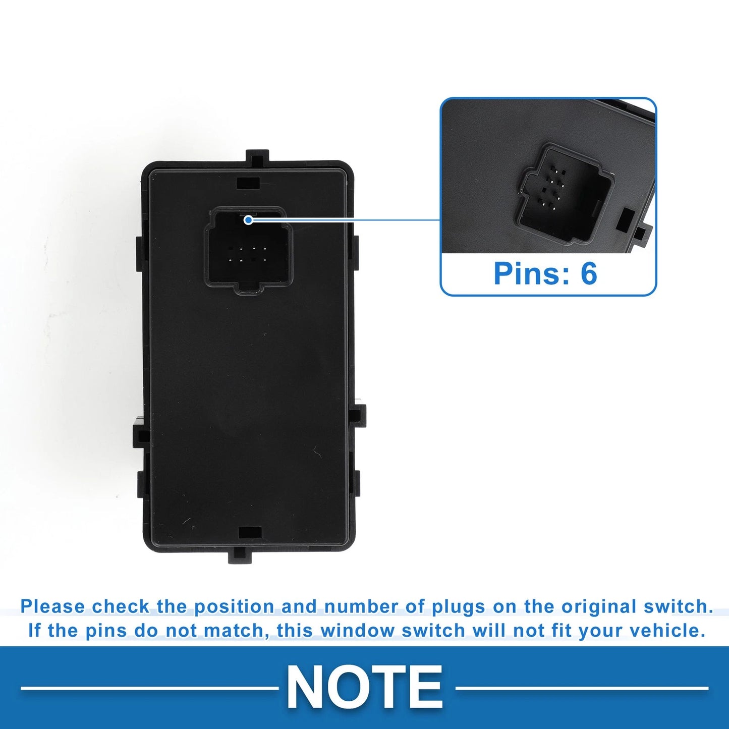Power Window Switch for Ford F-150 2011-2020 (2011-2020)