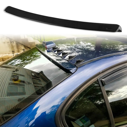 668 Gloss Jet Black ABS Aero Roof Spoiler for BMW E46 (2001-2006)