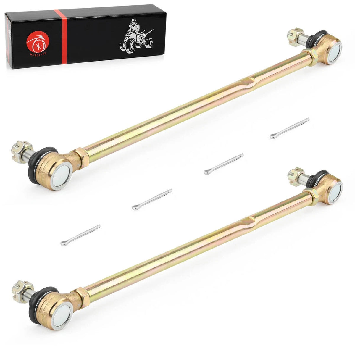 Left Right Tie Rod & Ends Kit for Suzuki LT-A400/ LT-A400F/ LT-A400C 2x4/4x4