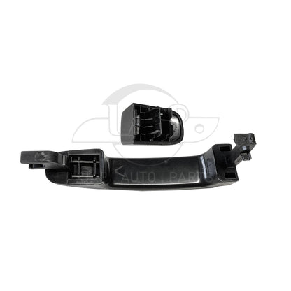 4 x Front + Rear Black Outer Door Handle for Ford Ranger (2011–2022)