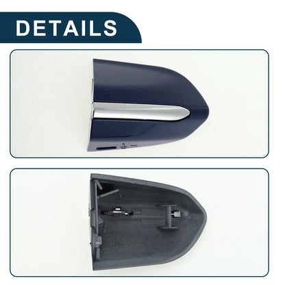 Front Left Door Handle Cover Trim for Ford Mondeo Edge Taurus (2013-2020) Blue