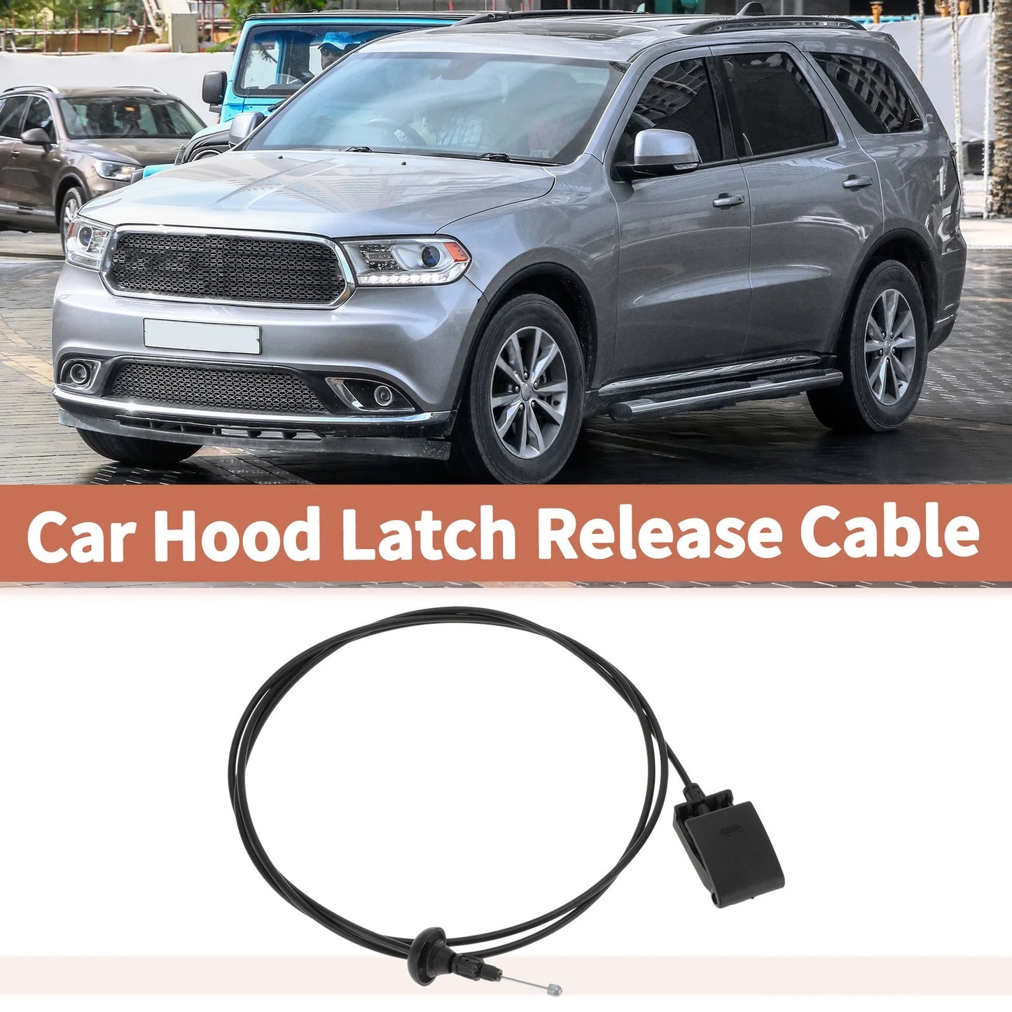 Hood Release Cable for Dodge Durango & Jeep Grand Cherokee (2005-2021)