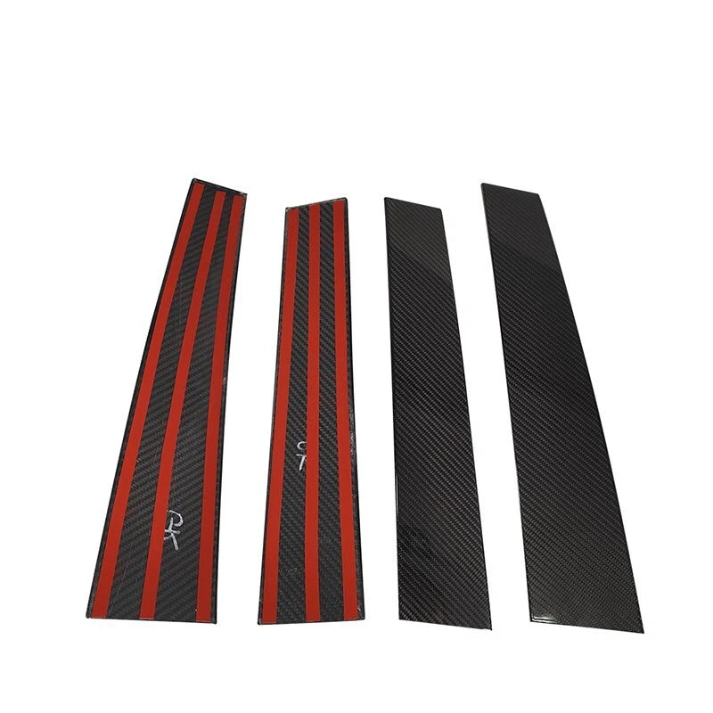 100%Carbon Exterior Windshield B-Pillar Panel Trim For Toyota GR Corolla 2023-25
