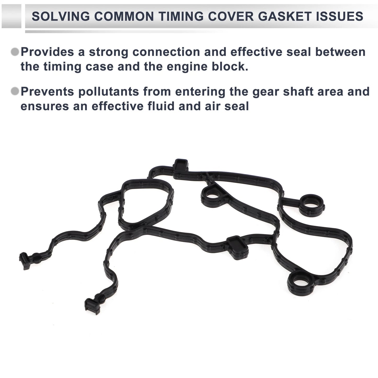 Engine Timing Cover Gasket Set for Dodge Challenger (2011 - 2016)