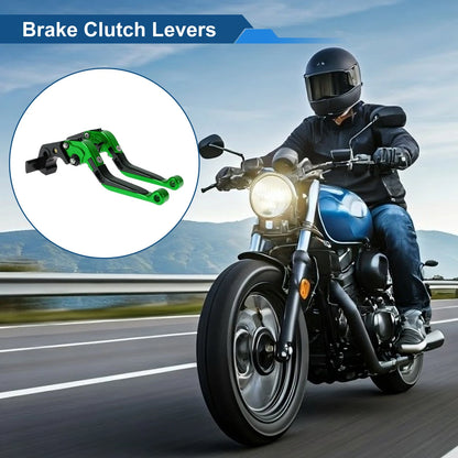 Lever/Adjustable Short/Long/Brake Clutch Lever for Kawasaki ZX14R (2008–2017)