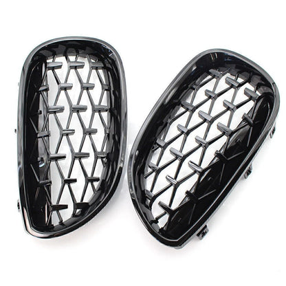 Diamond Meteor Front Kidney Grill for BMW E60 5 Series (2003-2009)
