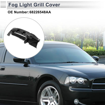 1 Pc Front Left Fog Light Grill for Dodge Charger (2015-2021)