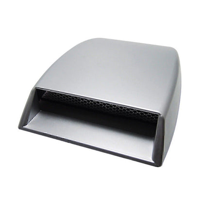Universal Grey Hood Scoop Vent for Car Roof Decorative Air Flow (N/A)