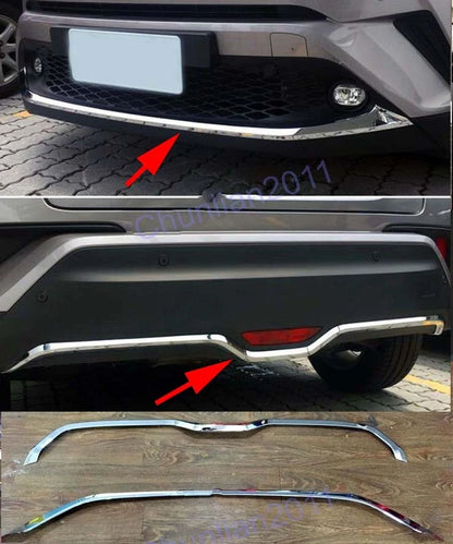 Fender Guard Bumper Protector Cover Trim for Toyota C-HR (2016-2019)