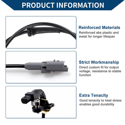 ABS Wheel Speed Sensor for PEUGEOT 308 (2007-2016)
